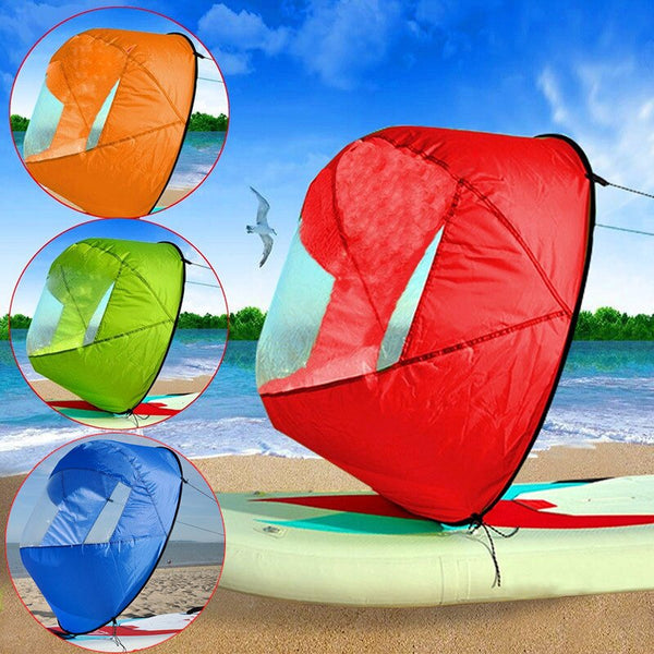 Foldable Wind Sail Canoe Sup Paddle Board WithDrifting Boating Accessory Pool&Water Fun