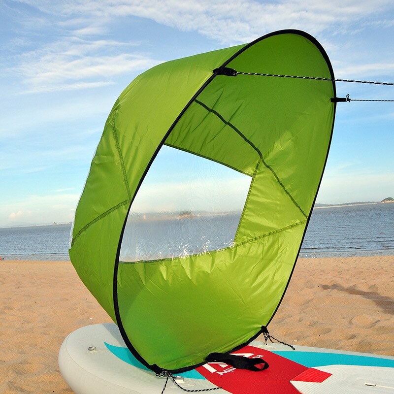 Foldable Wind Sail Canoe Sup Paddle Board WithDrifting Boating Accessory Pool&Water Fun