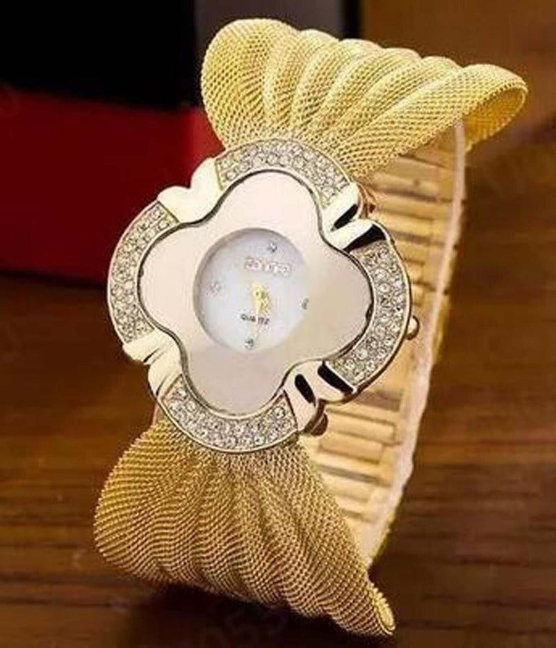 Butterfly Mesh with Diamond Watches - funny gifts store