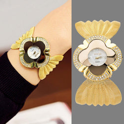 Butterfly Mesh with Diamond Watches - funny gifts store