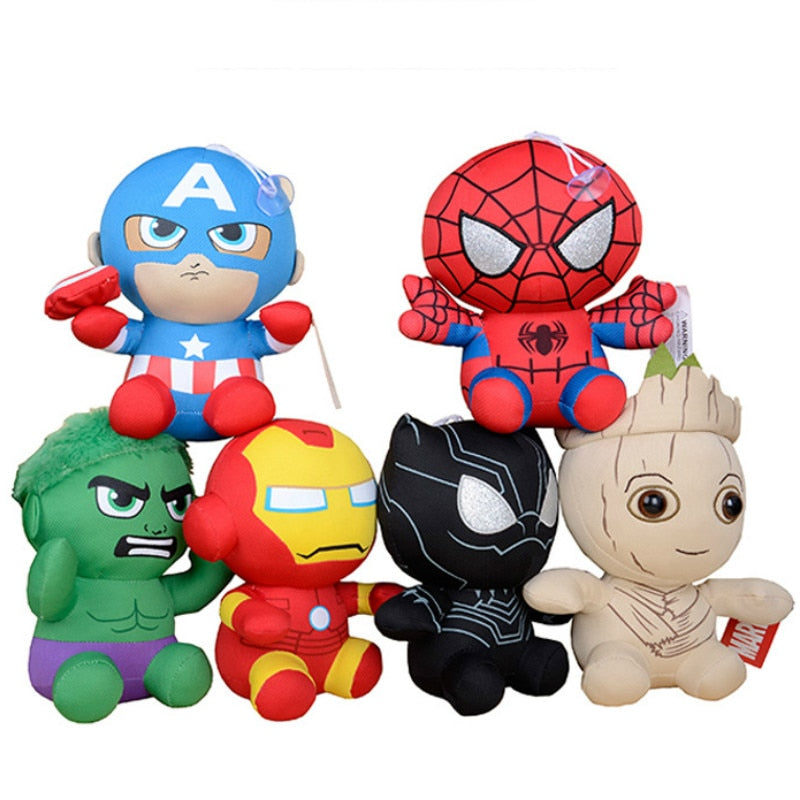 Avengers Hulk Iron Man Captain America Black Panther Doll&Plush Toys