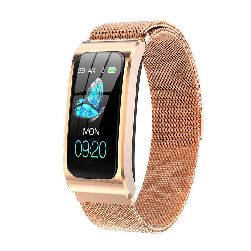 Waterproof Blood Pressure Menstrual Cycle Monitor Fitness Tracker Smart Watch