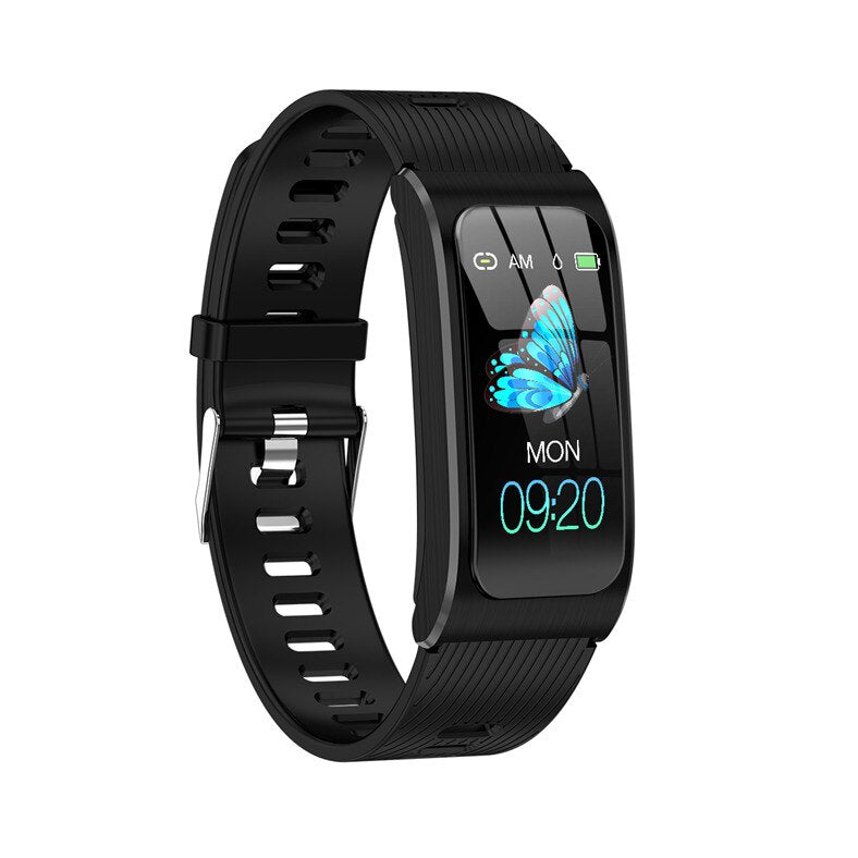 Waterproof Blood Pressure Menstrual Cycle Monitor Fitness Tracker Smart Watch