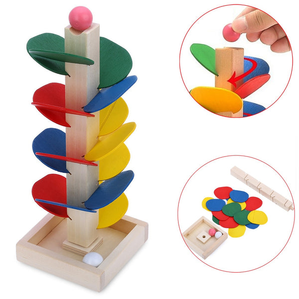 Tree Marble Ball Run Track Game Educational toy