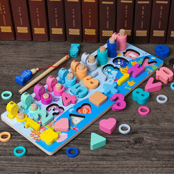 Magnetic Fishing Building Blocks Puzzle Educational Toys