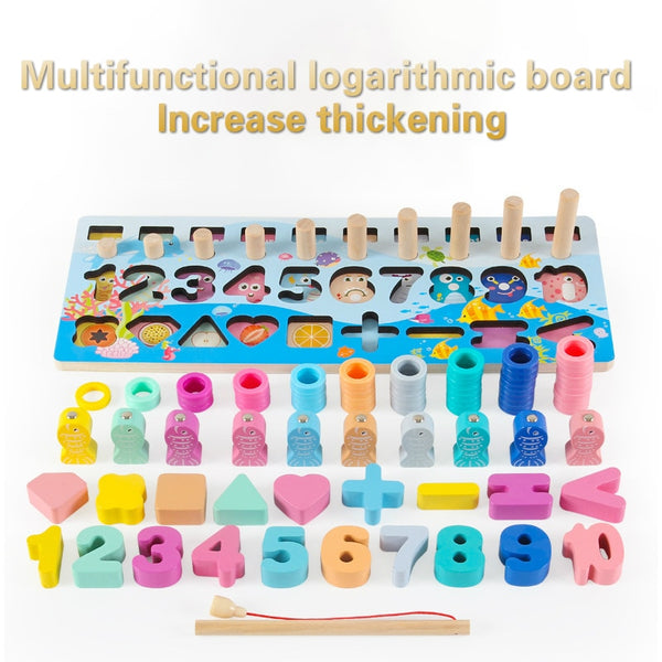 Magnetic Fishing Building Blocks Puzzle Educational Toys