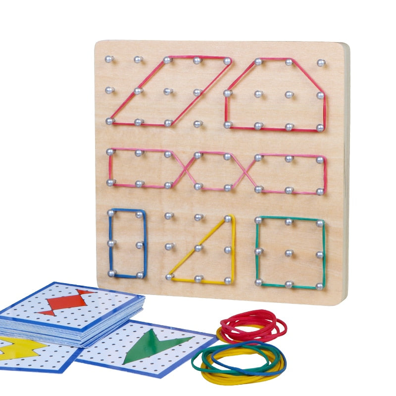 Rubber Nail Boards Educational Logic&Puzzle Toys