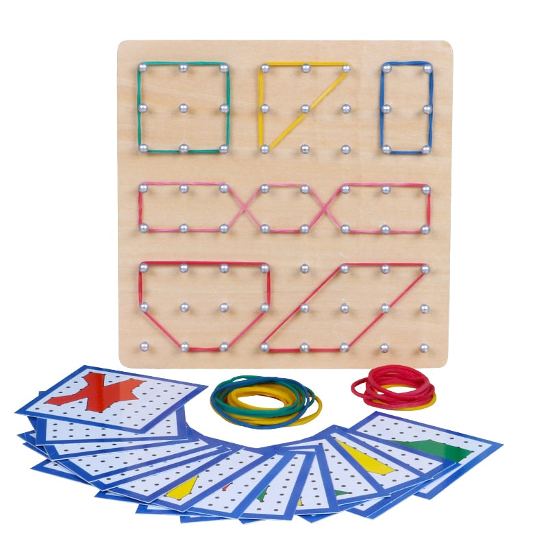 Rubber Nail Boards Educational Logic&Puzzle Toys