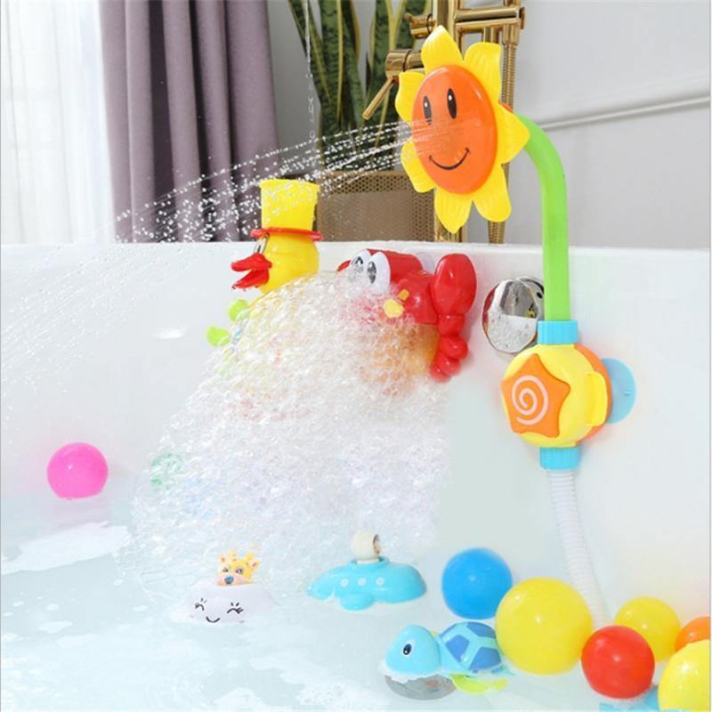 Baby Bath Sunflower Spray Pool&Water Fun - funny gifts store