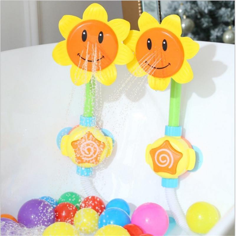 Baby Bath Sunflower Spray Pool&Water Fun - funny gifts store