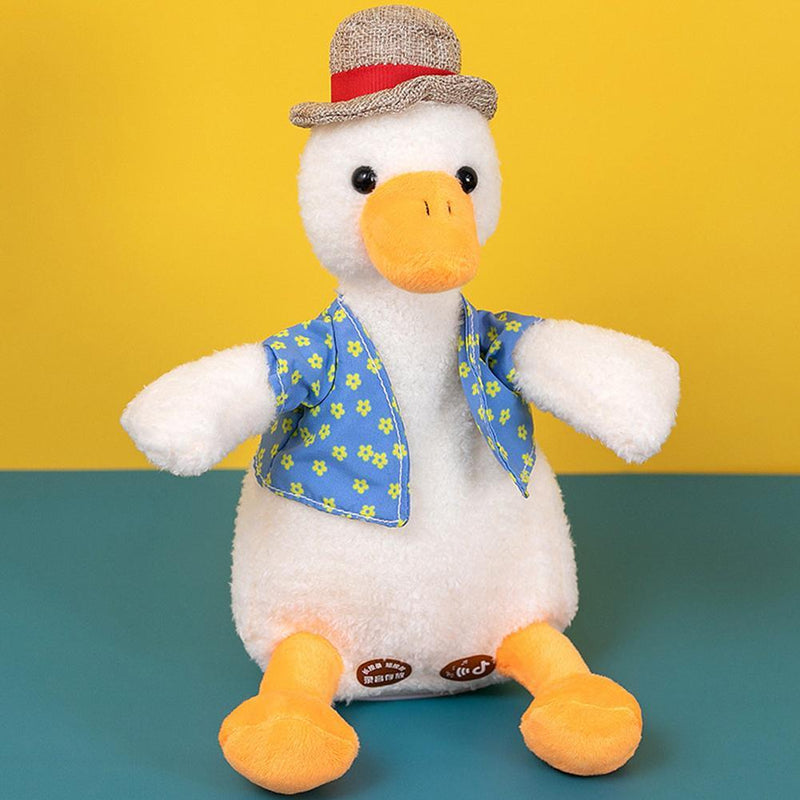 Net Red Duck Robot Doll Learn to Talk Plush Toys