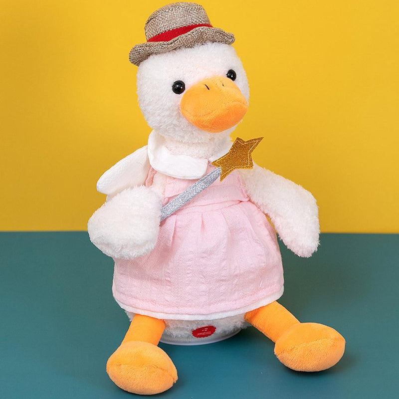 Net Red Duck Robot Doll Learn to Talk Plush Toys