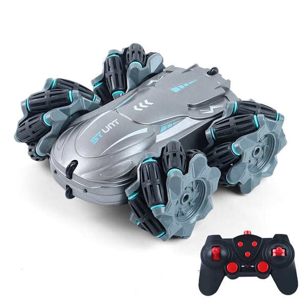 Double-sided Remote Control Crawler 360 Degree Flip Robot RC Toys