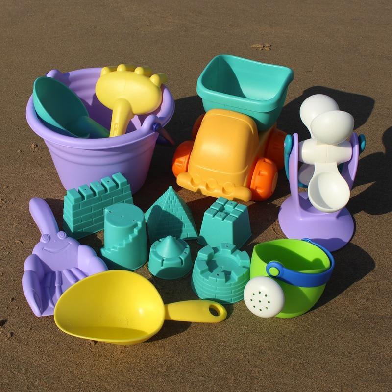 Soft Silicone Beach SandBox Set Educational Toys - funny gifts store