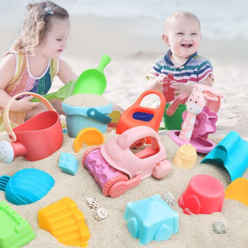 Summer Silicone Soft Bucket Educational Toys - funny gifts store