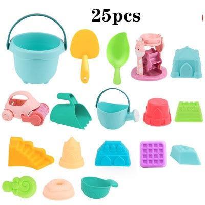 Summer Silicone Soft Bucket Educational Toys - funny gifts store