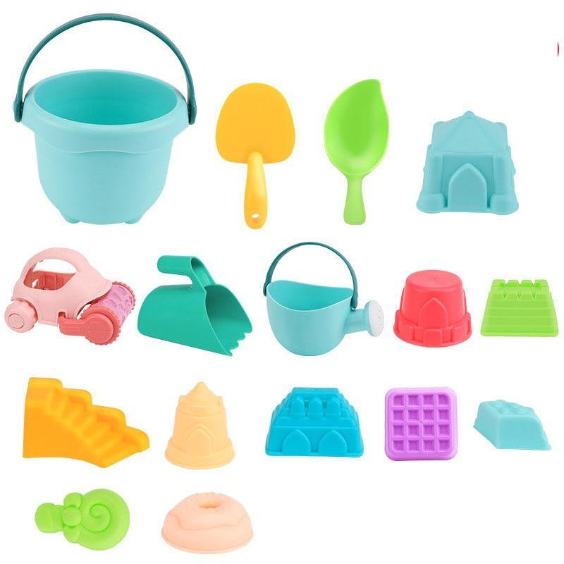 Summer Silicone Soft Bucket Educational Toys - funny gifts store