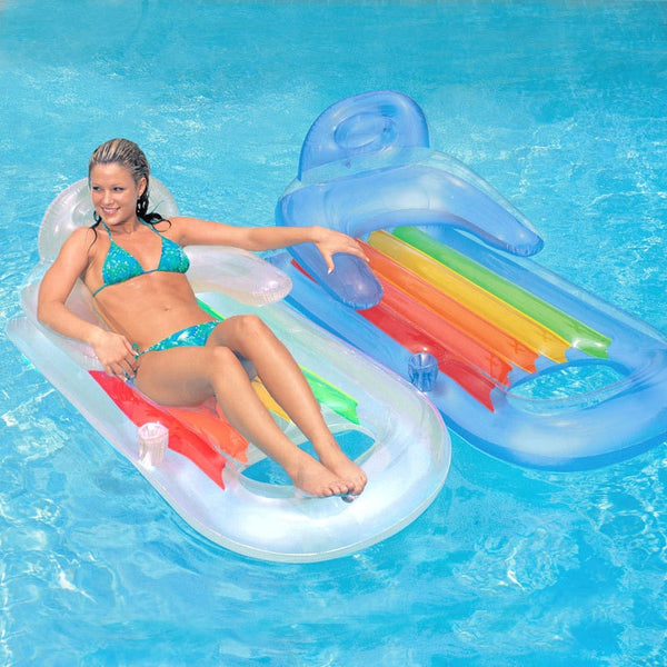 Summer Swimming Inflatable Floating Row Water Float Bed Pool&Water Fun