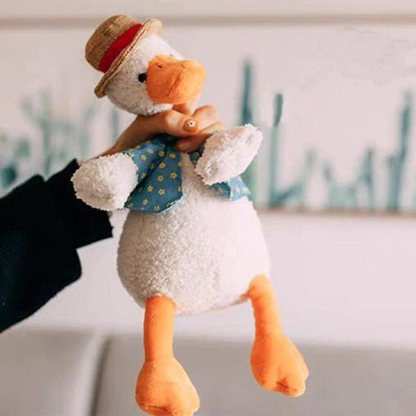 Net Red Duck Robot Doll Learn to Talk Plush Toys