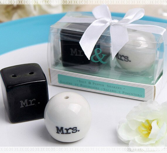 Spice Jar Love Birds/ Mr&Mrs Wedding Gifts