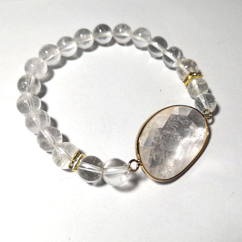 Women Round Natural Stone Beads Fashion Jewelry Bracelets - funny gifts store