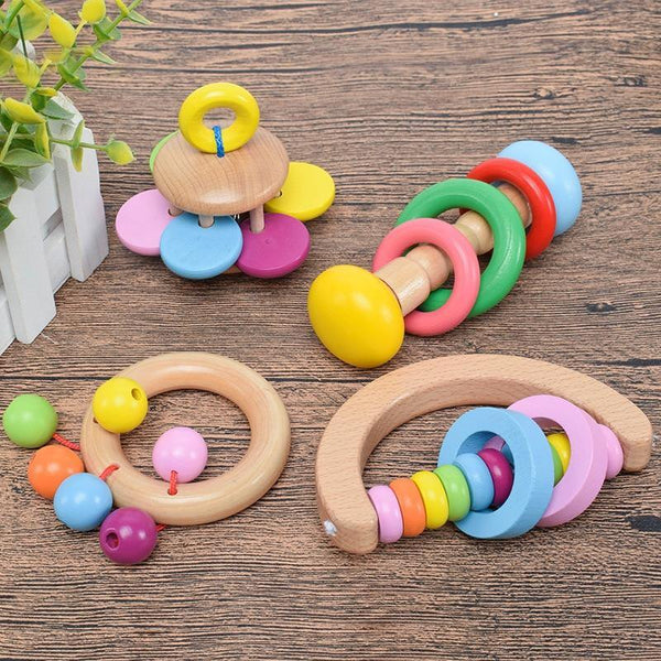 Baby Bed Hand Bell Rattle Educational Toys - funny gifts store