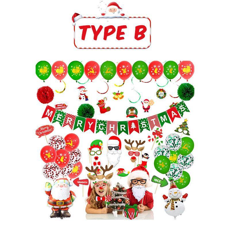 New Year Christmas Balloons Letter Party Decoration - funny gifts store